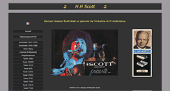 Desktop Screenshot of hhscott.fr