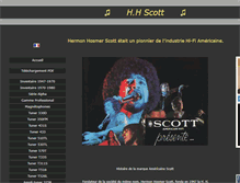 Tablet Screenshot of hhscott.fr
